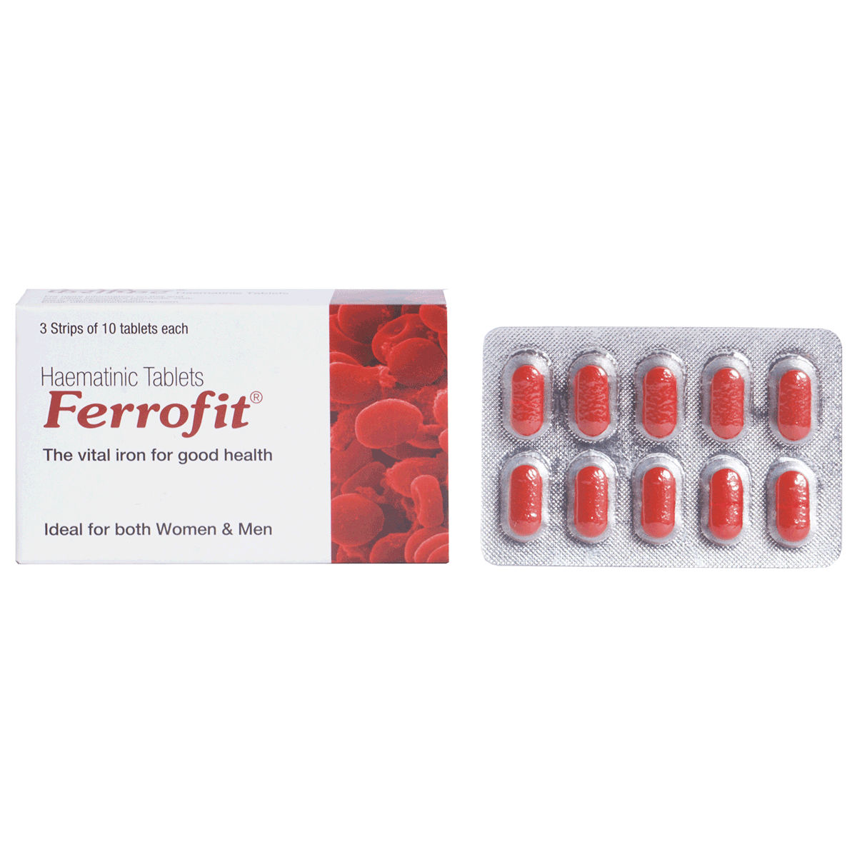 Ferrofit Tablet 10's, Pack of 10 TabletS Ferrofit Tablet 10's, Pack of 10 TabletS