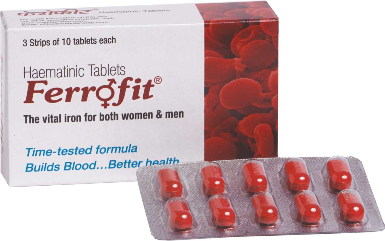 Buy Ferrofit Tablet 10's Online