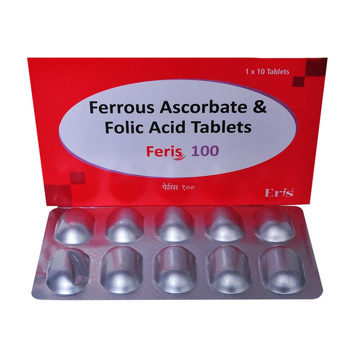 Buy Feris 100 Tablet 10's Online