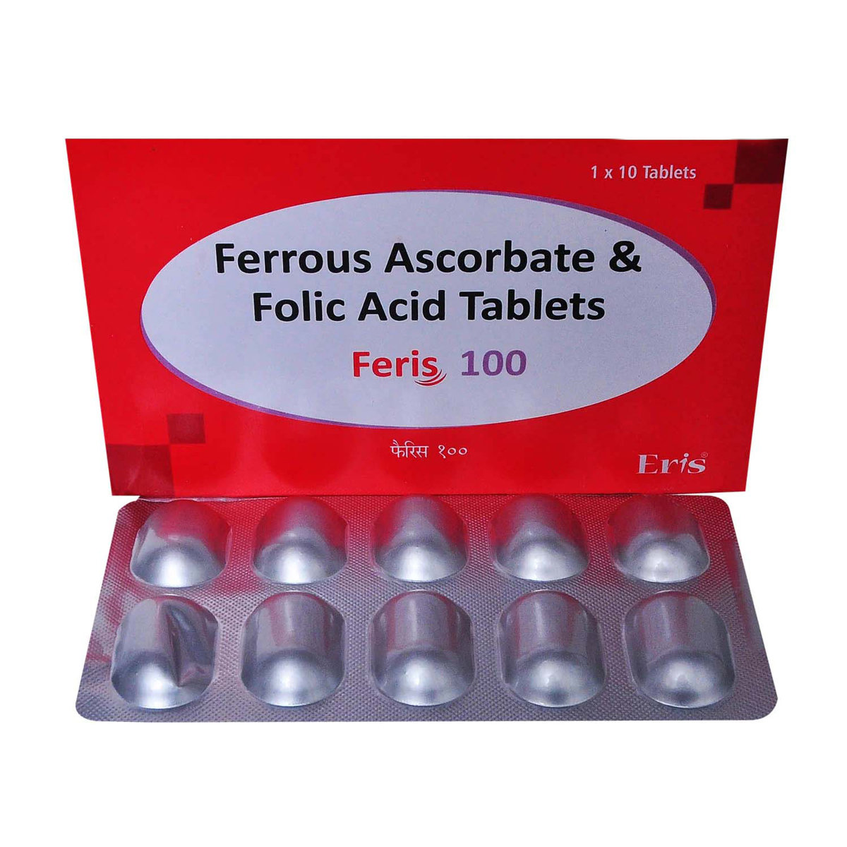 Feris 100 Tablet 10's, Pack of 10 TABLETS Feris 100 Tablet 10's, Pack of 10 TABLETS