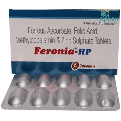 Feronia HP Tablet 10's, Pack of 10 TABLETS