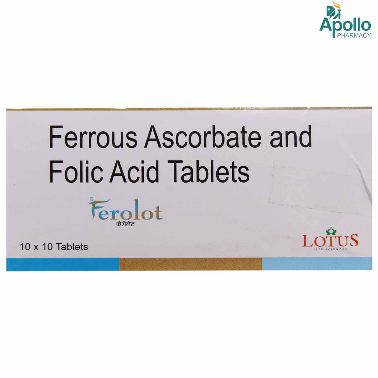 Rise XT Ferrous Ascorbate Folic Acid And Zinc Tablet, Prescription,  Packaging Type: Tablets at Rs 90/strip in Varanasi