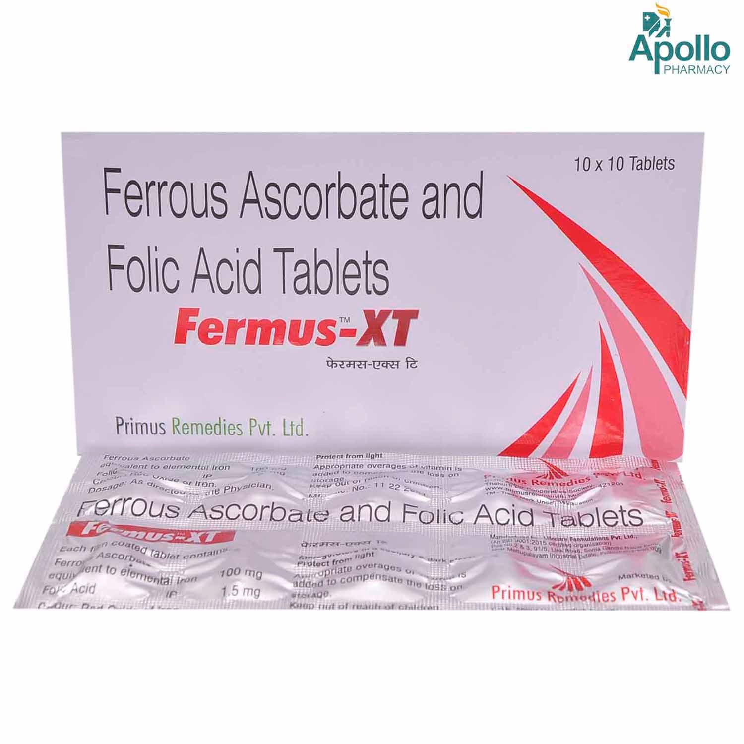 Fermus-XT Tablet 10's, Pack of 10 TABLETS Fermus-XT Tablet 10's, Pack of 10 TABLETS