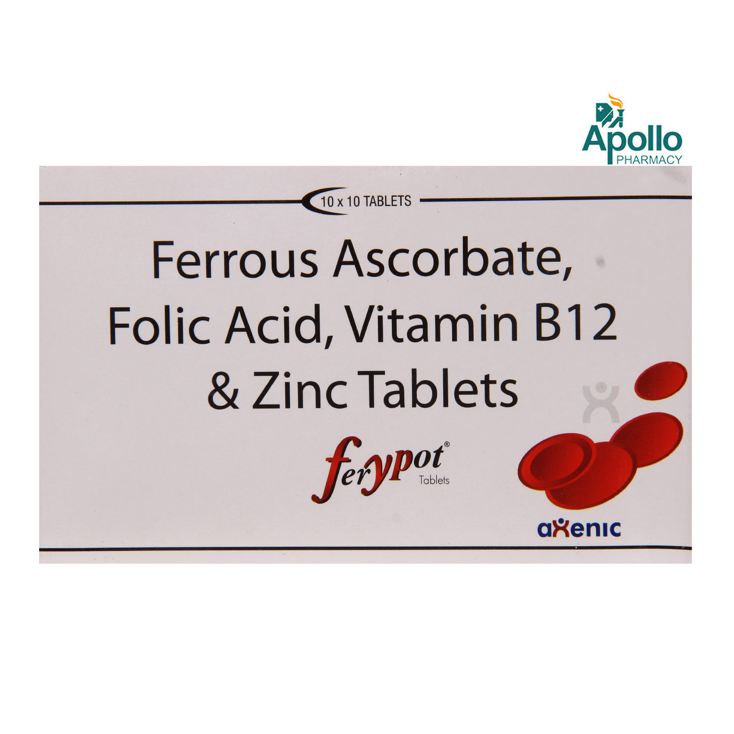 Ferypot Tablet 10's Ferypot Tablet 10's