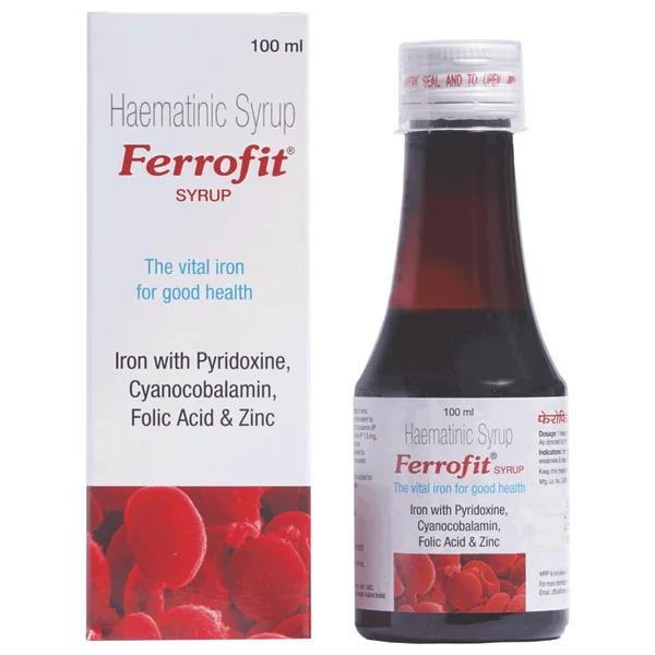 Ferrofit Syrup 100 ml, Pack of 1 SYRUP