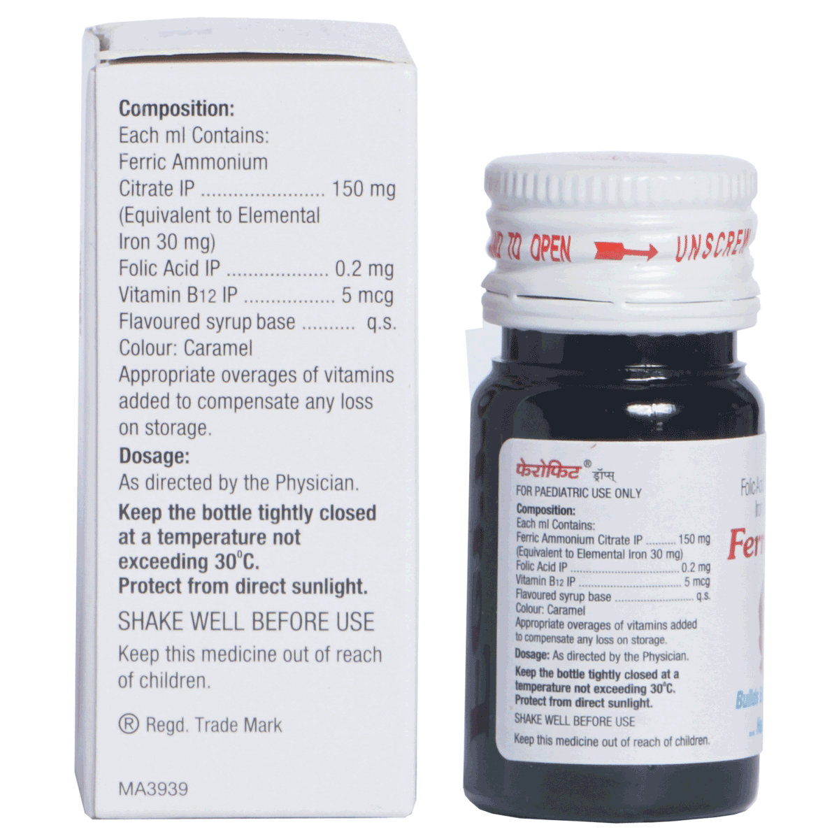 Ferrofit Drops 15 ml, Pack of 1 DROPS Ferrofit Drops 15 ml, Pack of 1 DROPS