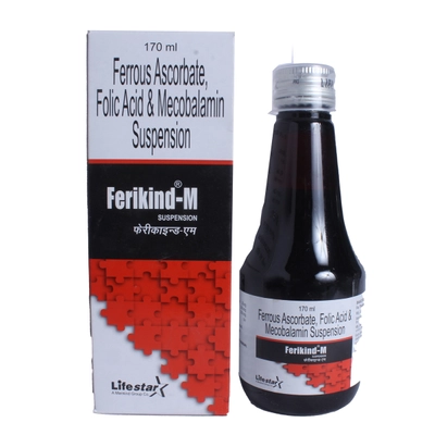 Ferikind M Suspension 170 ml, Pack of 1 SUSPENSION