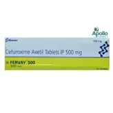 Fervay 500 mg Tablet 10's, Pack of 10 TabletS