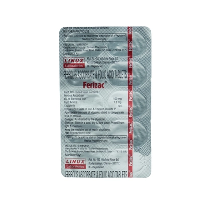 Ferizac Tablet 10's, Pack of 10 TABLETS