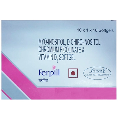 Ferpill Softgel Capsule 10's, Pack of 10 CAPSULES