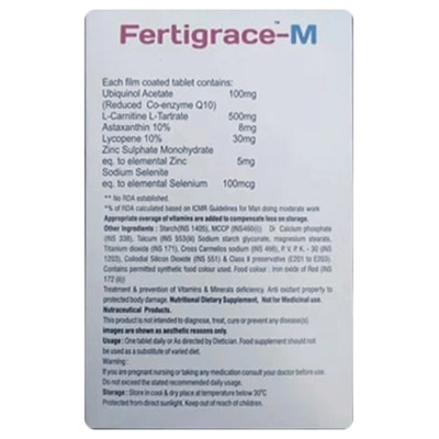 Fertigrace-M Tablet 10's, Pack of 10 TABLETS