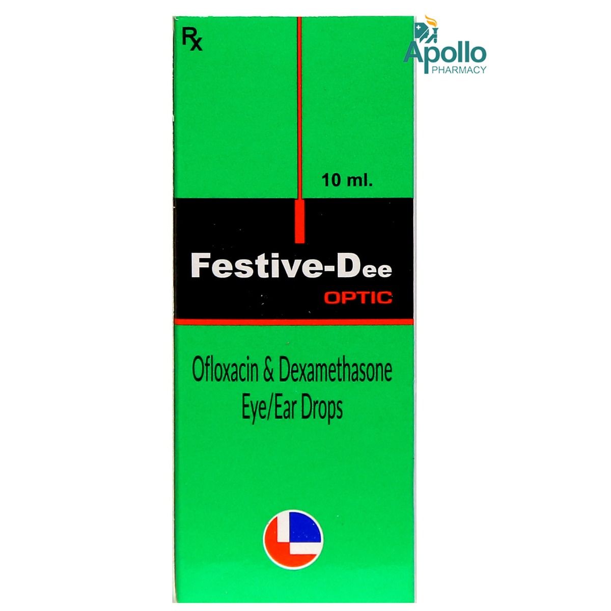 Buy Festive Dee Optic Eye/Ear Drops 10 ml Online