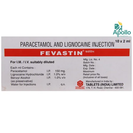 Fevastin Injection 2 ml