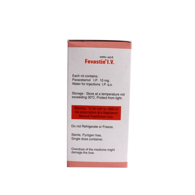 Fevastin 10 mg Infusion 100 ml, Pack of 1 Fluids