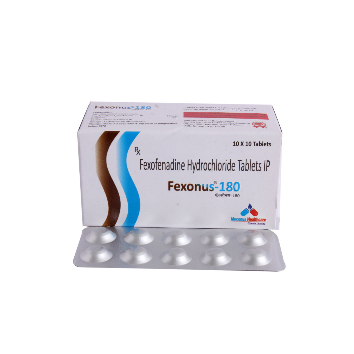 Fexonus 180 mg Tablet 10's Fexonus 180 mg Tablet 10's