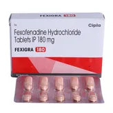 Fexigra 180 Tablet 10's, Pack of 10 TabletS