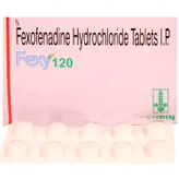 Fexy 120 Tablet 10's, Pack of 10 TABLETS