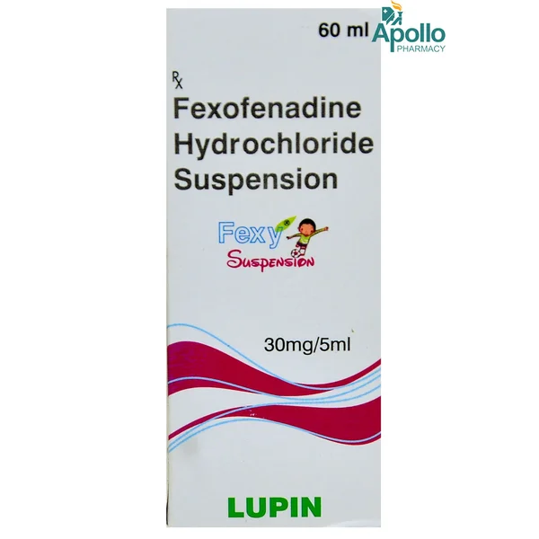 Fexy Oral Suspension 60 ml, Pack of 1 Oral Suspension