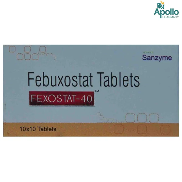 Fexostat-40 Tablet 10's