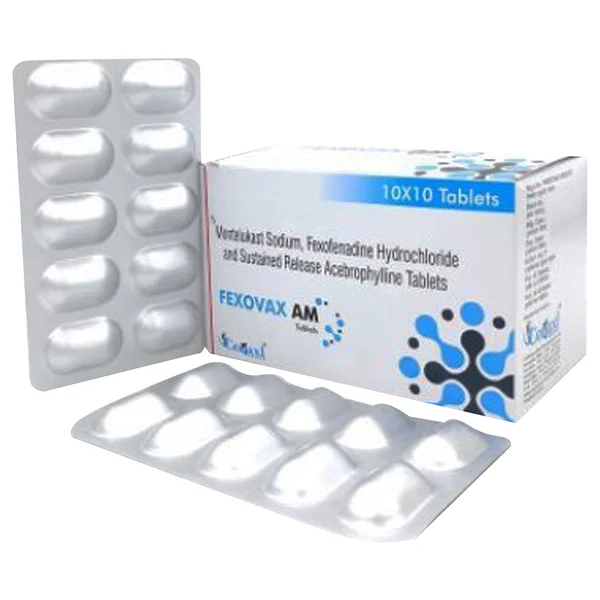 Fexovax AM 10/120/200 Tablet 10's