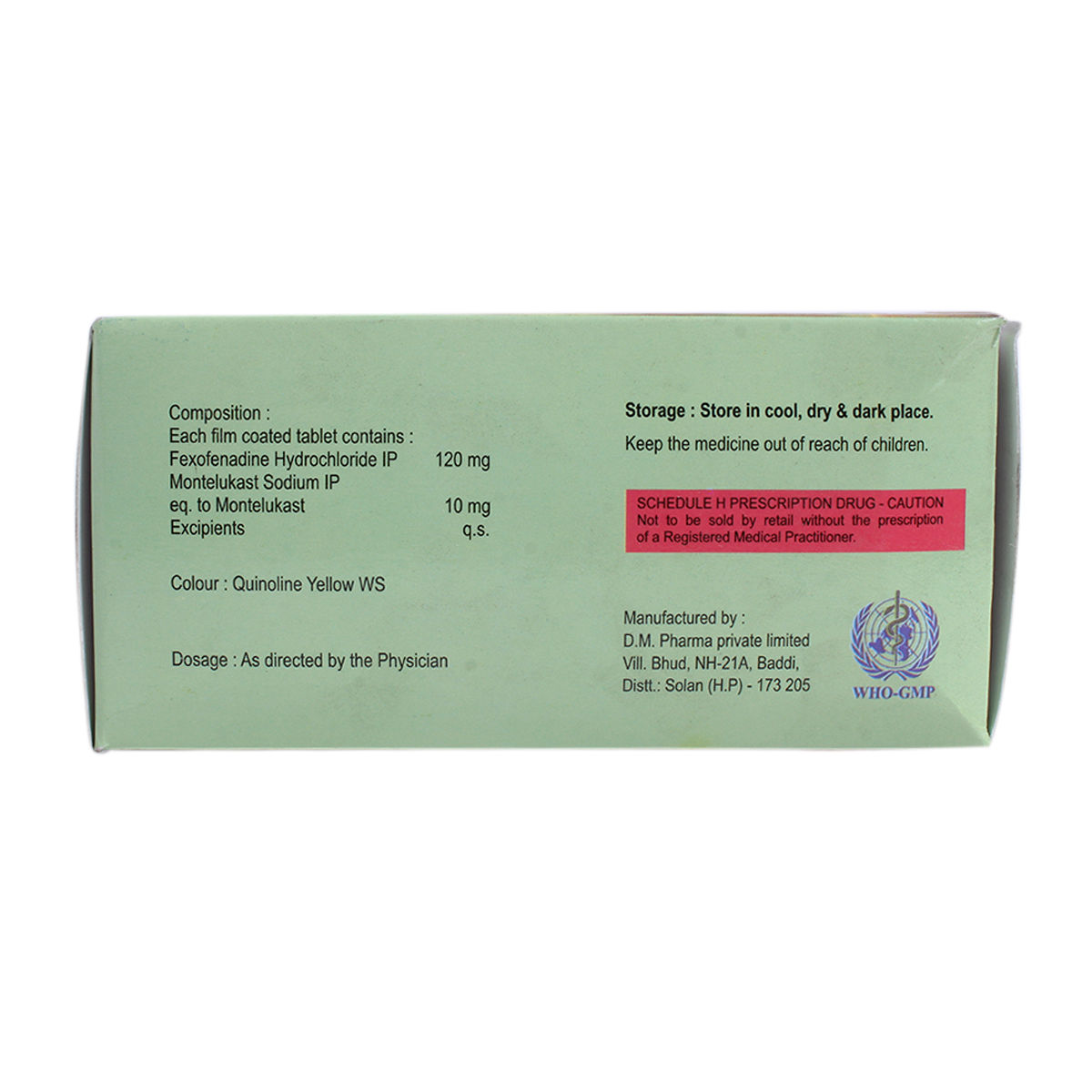 FFDMont Tablet 10's Price, Uses, Side Effects, Composition Apollo