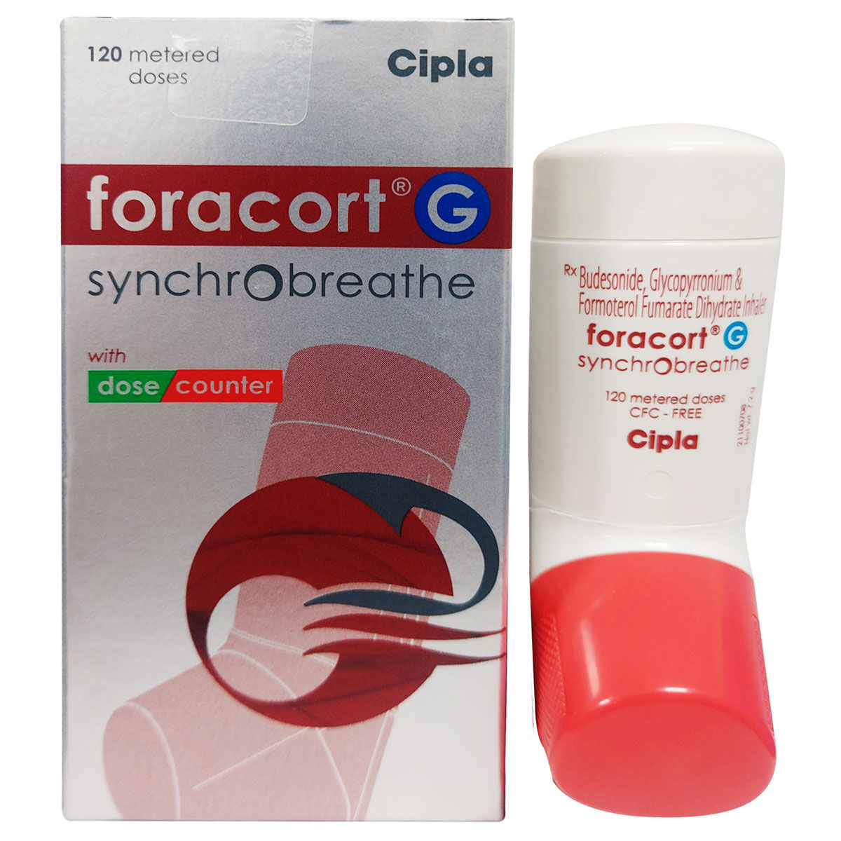 Buy Foracort G Synchrobreathe Inhaler 120 mdi Online