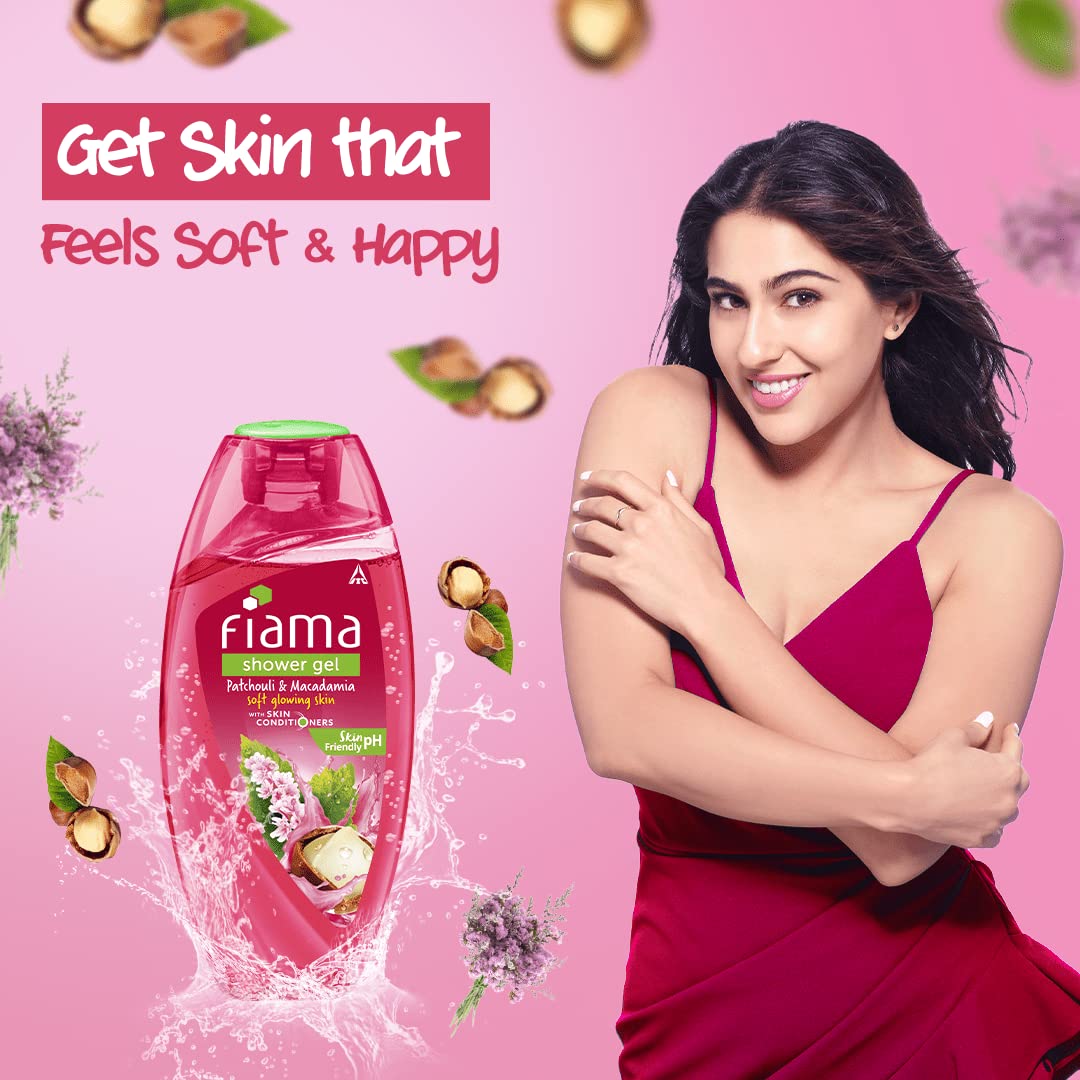 Fiama Patchouli & Macadamia Shower Gel, 250 ml, Pack of 1 Fiama Patchouli & Macadamia Shower Gel, 250 ml, Pack of 1