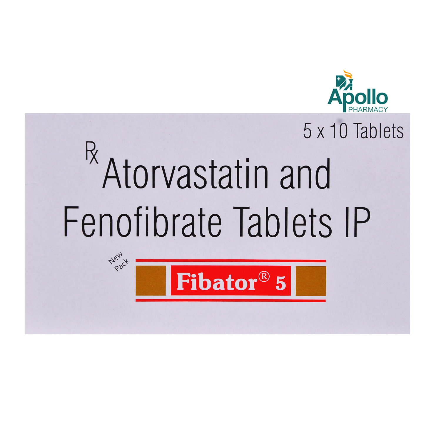 Fibator 5 Tablet 10's, Pack of 10 TABLETS Fibator 5 Tablet 10's, Pack of 10 TABLETS