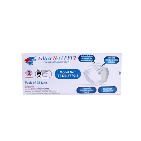 Theatex Filtra N95/FFP2 N95 5 Layer Face Mask, 25 Count