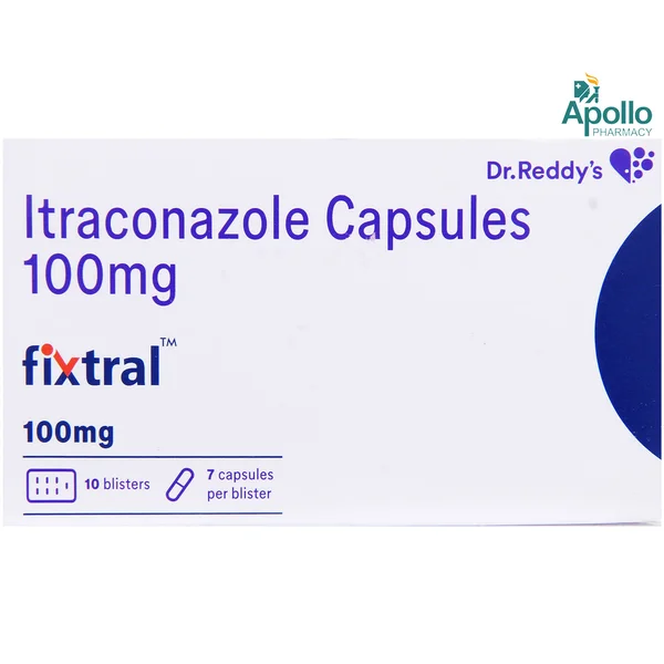 Fixtral 100 mg Capsule 7's