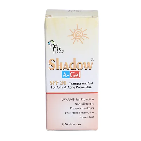 Fixderma Shadow A-Gel SPF 30 Pa+++ Gel, 50 ml