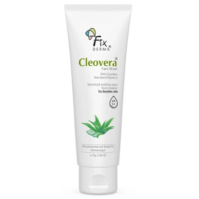 Fix Derma Cleovera Face Wash, 75 gm, Pack of 1