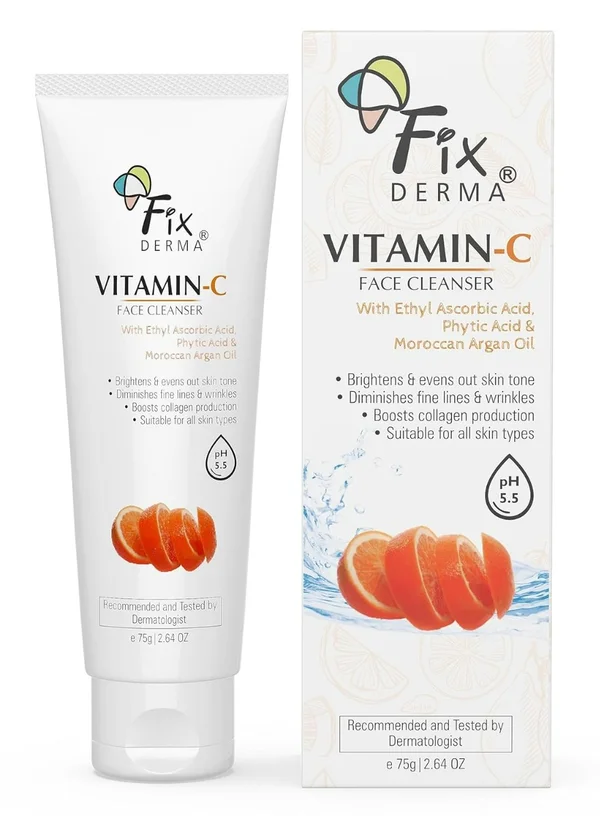 Fixderma Vitamin-C Face Cleanser, 75 gm