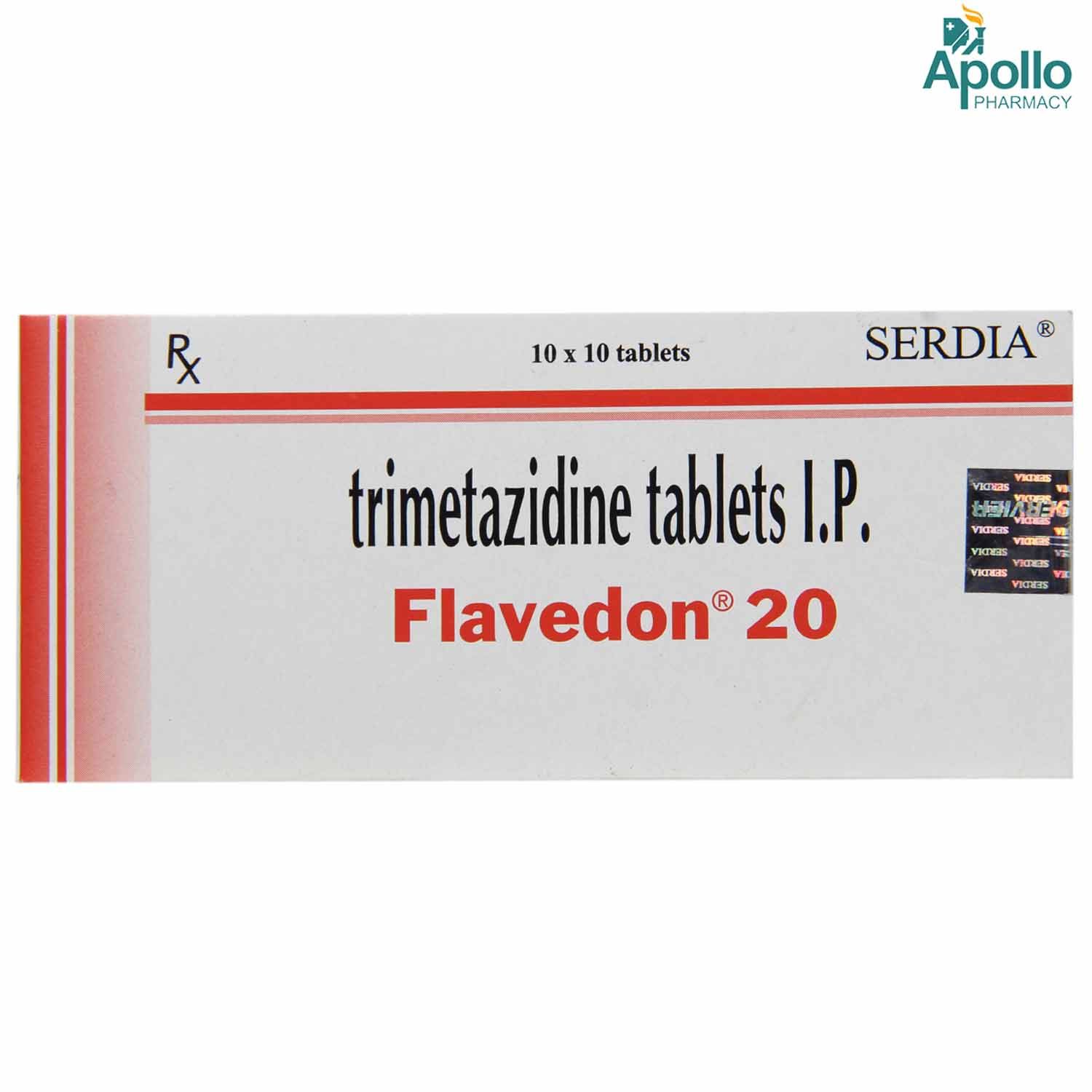 Buy Flavedon 20 Tablet 10's Online