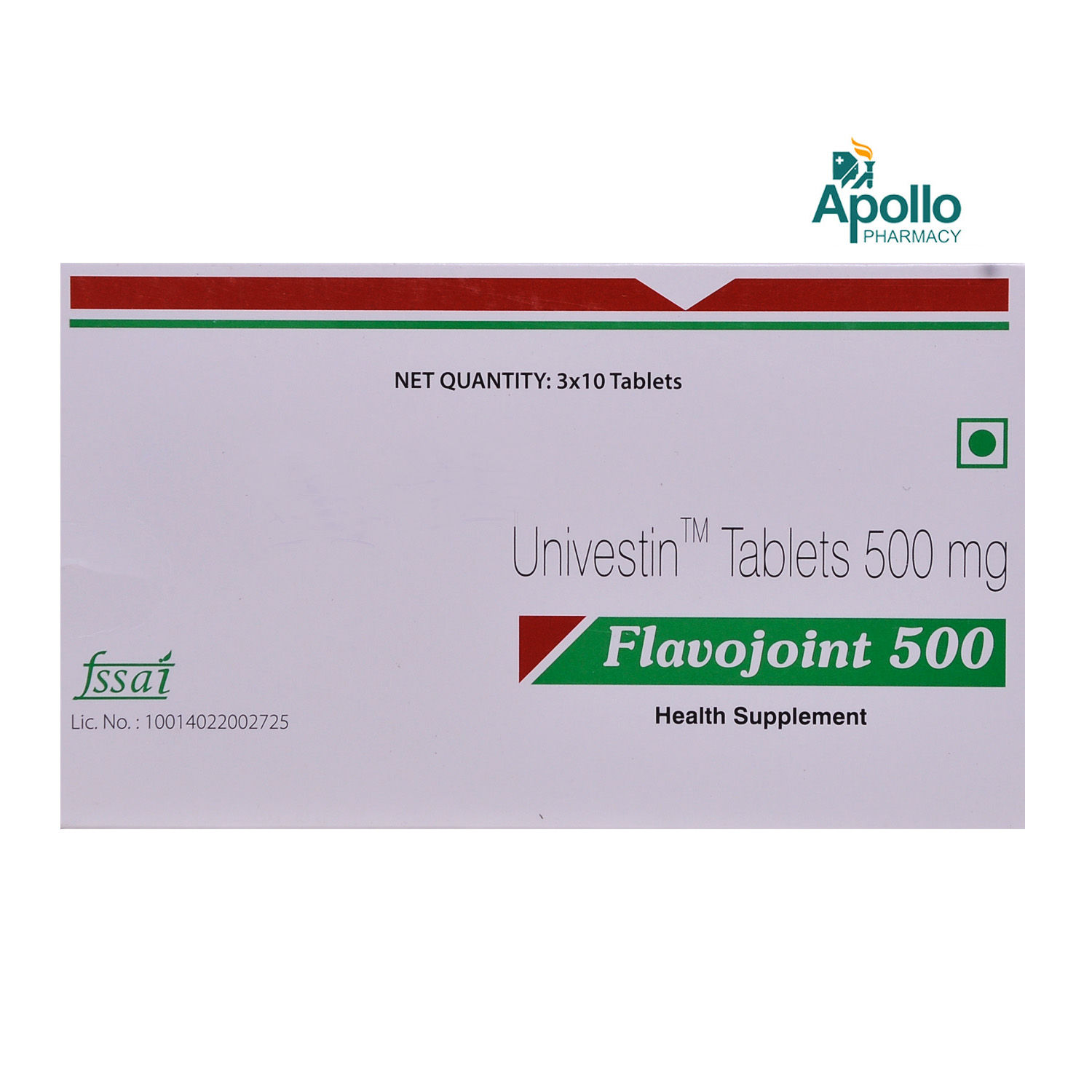 Buy Flavojoint 500 Tablet 10's Online