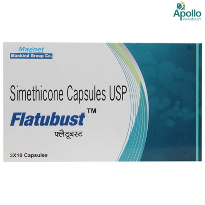 Flatubust Capsule 10's, Pack of 10 CAPSULES