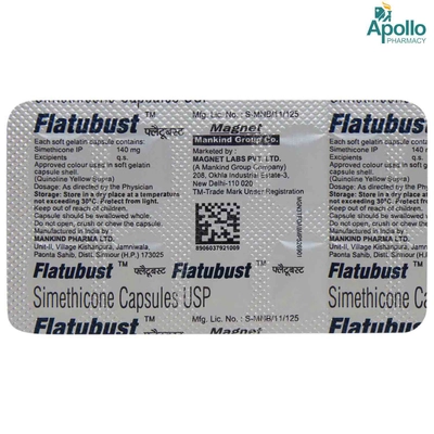 Flatubust Capsule 10's, Pack of 10 CAPSULES