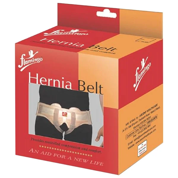 Flamingo Hernia Belt Large, 1 Count