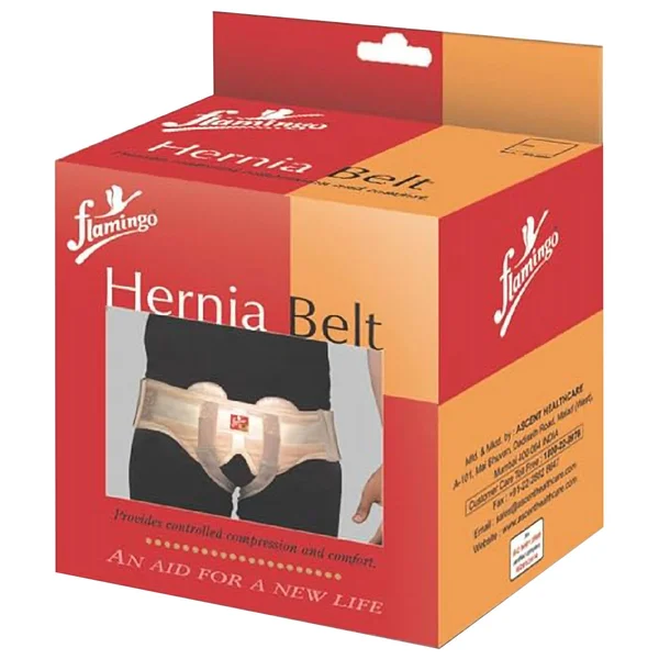 Flamingo Hernia Belt Medium, 1 Count