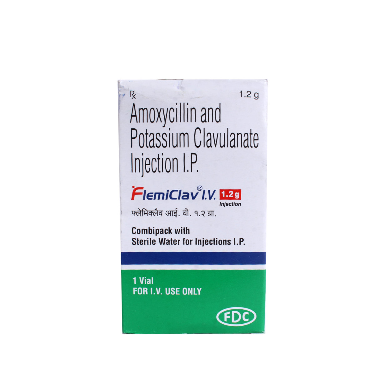 Flemiclav Iv Injection 1.2gm, Pack of 1 Injection Flemiclav Iv Injection 1.2gm, Pack of 1 Injection