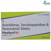 Flexilace SP Tablet 10's, Pack of 10 TabletS