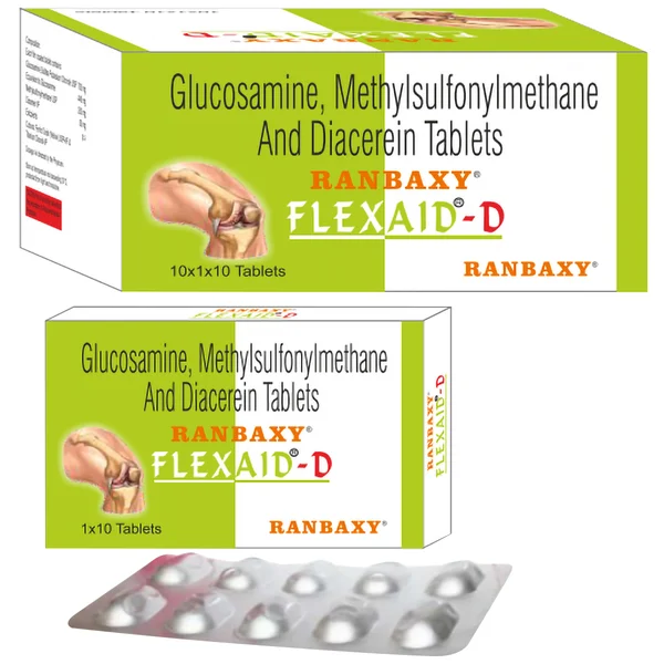 Flexaid D Tablet 10's, Pack of 10 TABLETS
