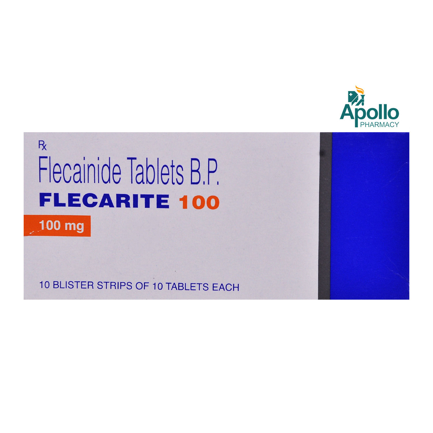 Buy Flecarite 100 Tablet 10's Online