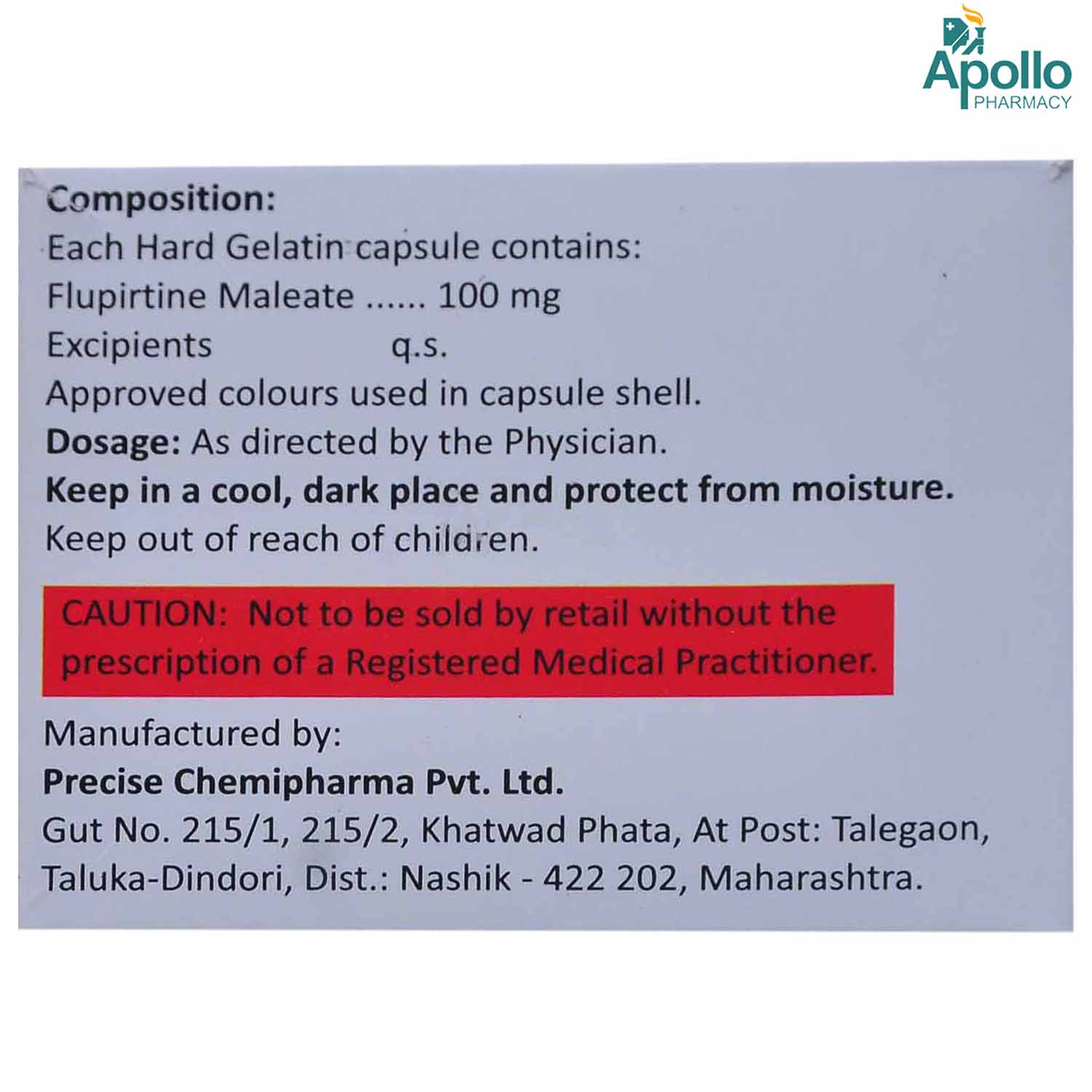 Flit 100 Capsule 10's, Pack of 10 CapsuleS Flit 100 Capsule 10's, Pack of 10 CapsuleS