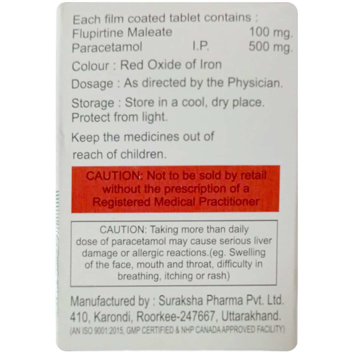 Nutraferon Flimat-P Tablet, Pack of 1 Tablet Nutraferon Flimat-P Tablet, Pack of 1 Tablet