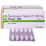 Floxip 500 mg Tablet 10's, Pack of 10 TabletS