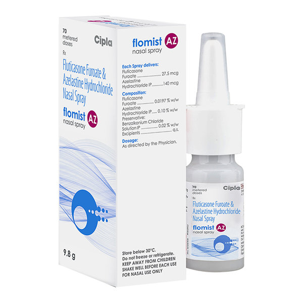 Flomist AZ Nasal Spray 70 MDI, Pack of 1 Nasal Spray Flomist AZ Nasal Spray 70 MDI, Pack of 1 Nasal Spray