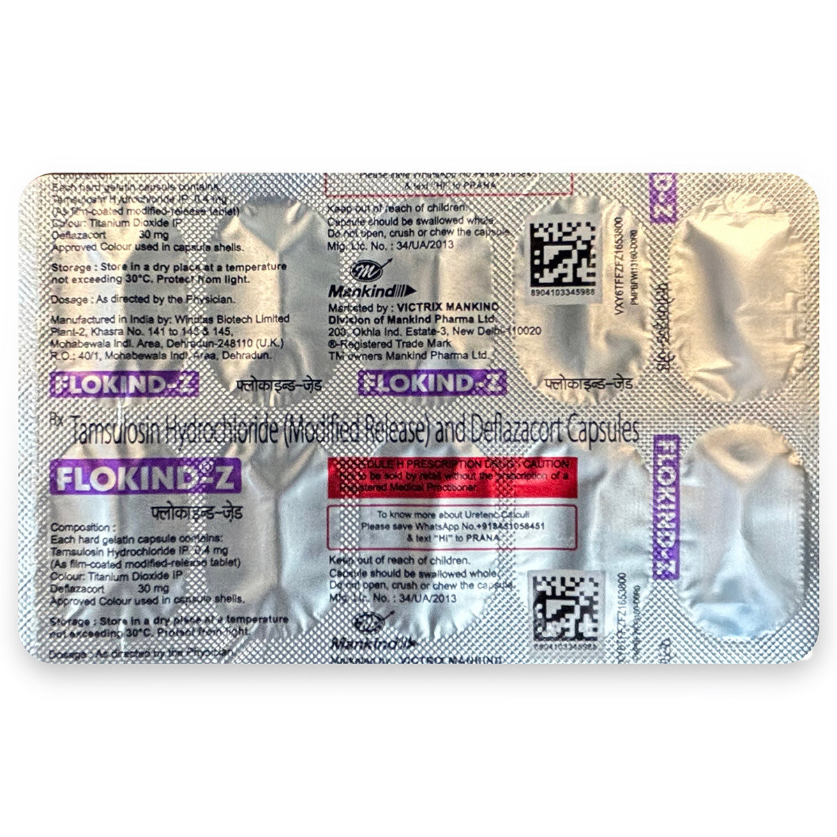 Flokind-Z Capsule 10's, Pack of 10 Flokind-Z Capsule 10's, Pack of 10