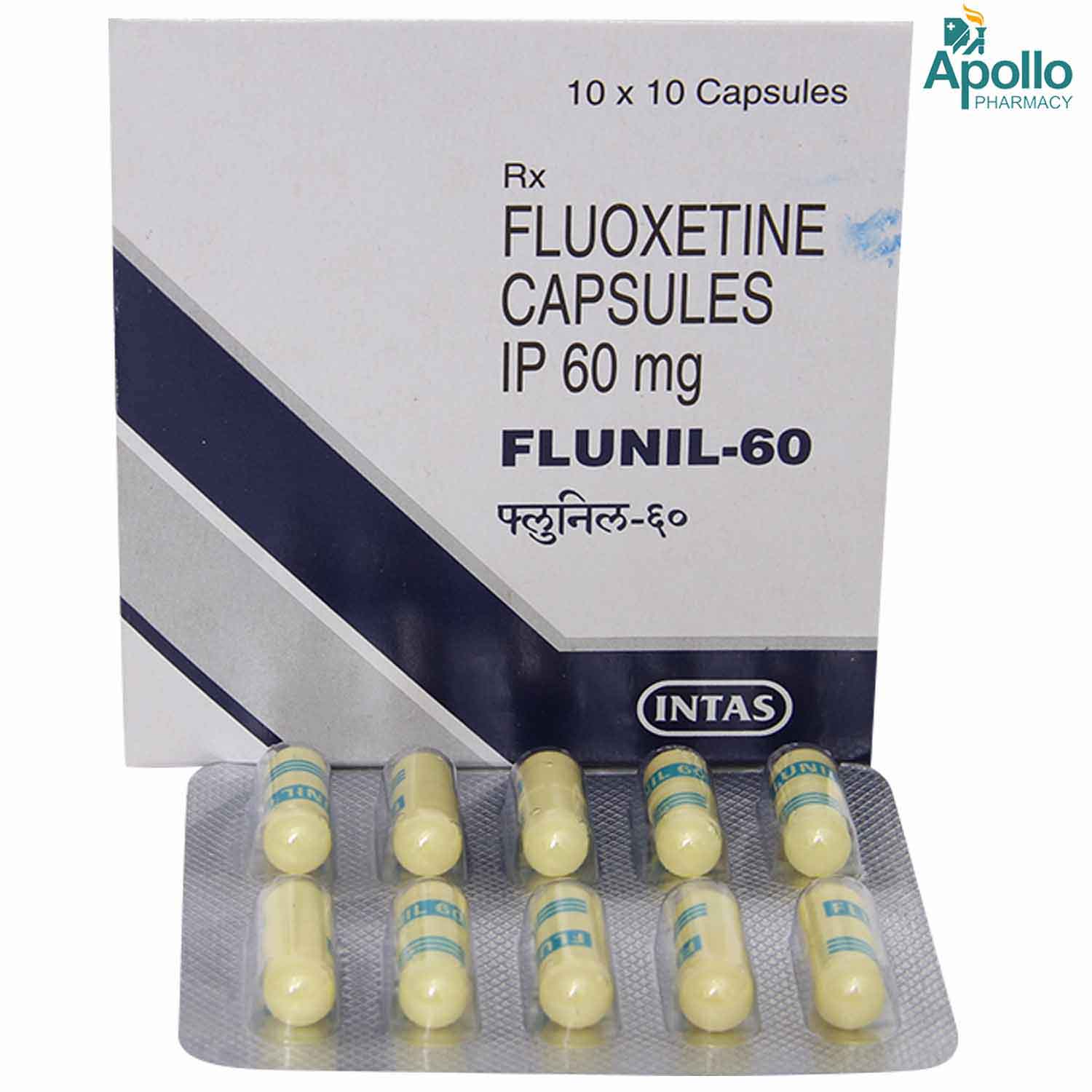 Flunil 60 Capsule 10's, Pack of 10 CAPSULES Flunil 60 Capsule 10's, Pack of 10 CAPSULES
