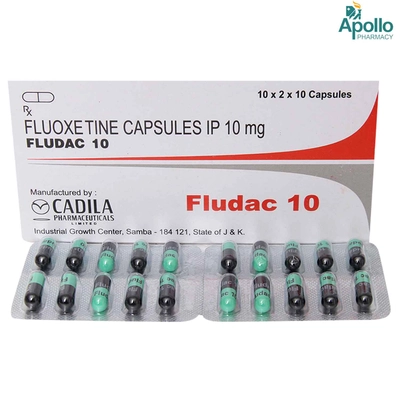 Fludac 10 Capsule 10's, Pack of 10 CAPSULES